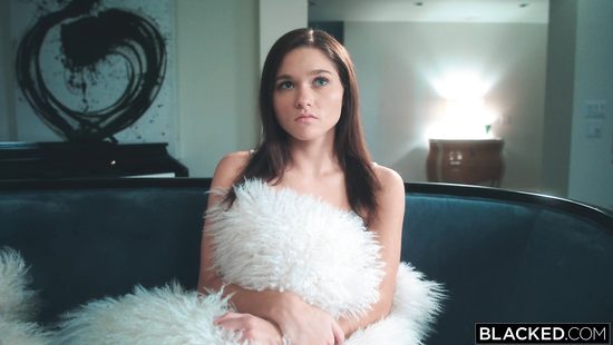 Cute teen screams with BBC in her cunt