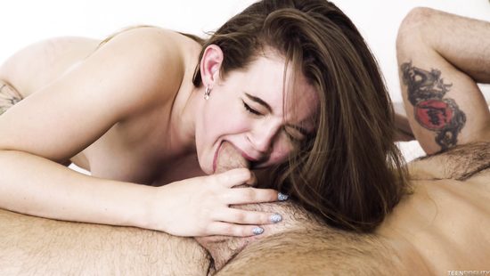 Appealing teen screams fucking stepdad