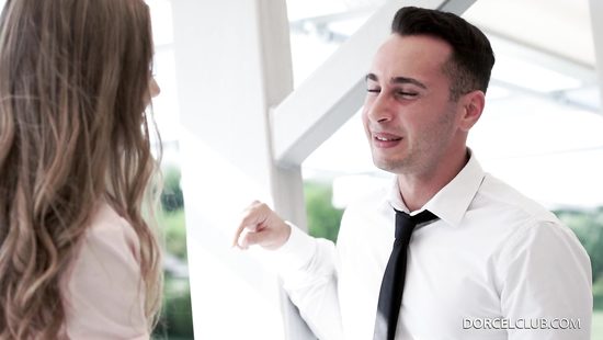 Cute babes share cock the hard way