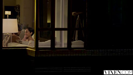 Insolent women are sharing cock in family threesome