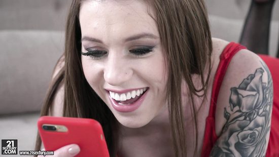 DP action for a tattooed slut on fire