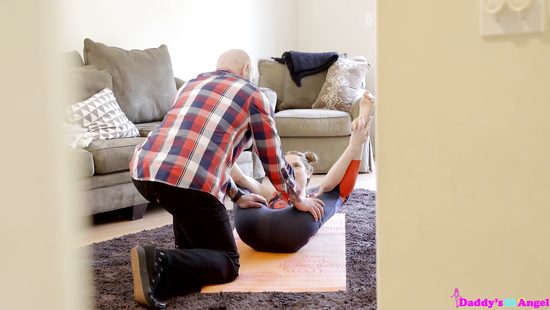 Ginger slut fits entire cock in the ass