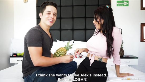 Strong cock for busty brunette Latina