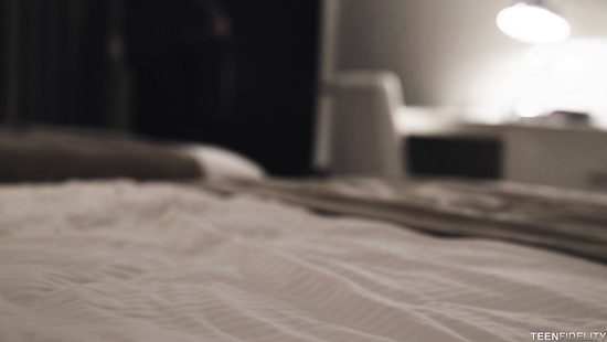 Deep sex makes skinny teen scream a lot