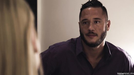 Deep sex makes skinny teen scream a lot