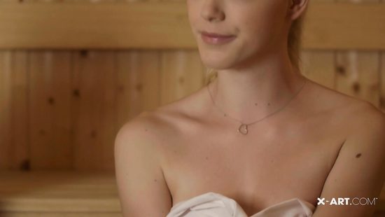 Romantic scissoring for two lesbians