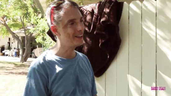 Blondie is keen to fit stepdad's cock inside her