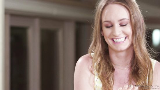 Lesbians try oral 69 on the massage table