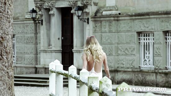 Anal DP for blonde beauty on fire