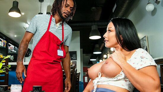 Knows how to handle big sausages