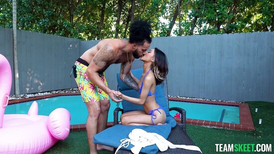 Xoey's miniature cutie has the day off