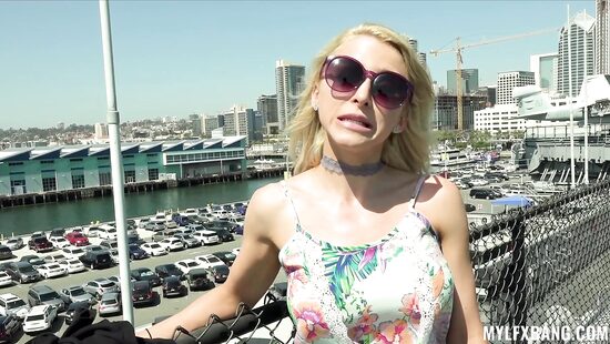 A hard landing on our fuck pad