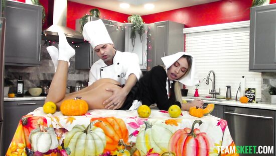 An unusual cookery show
