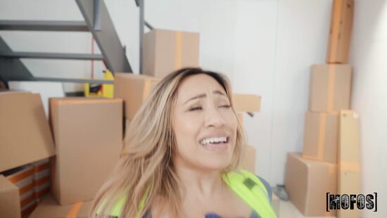 Unpacking is his job