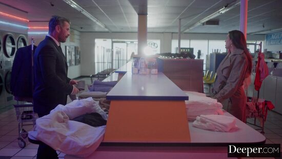 I want you in the laundry room