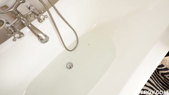 Helping hands into her panties and blouse