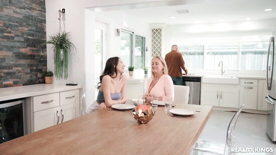 Dinner will be anal domination