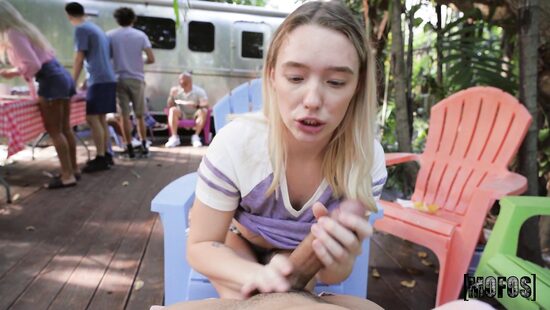 Oral appetisers at a barbecue