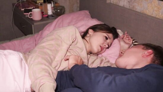 Sad pussy at a sleepover