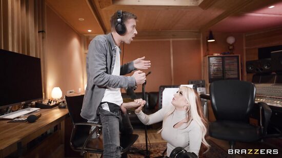 Hardcore ASMR for a busty blonde girl