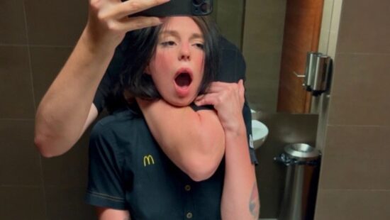 Very responsible McDonald's employee