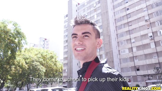 Cougar picked up and fucked on cam