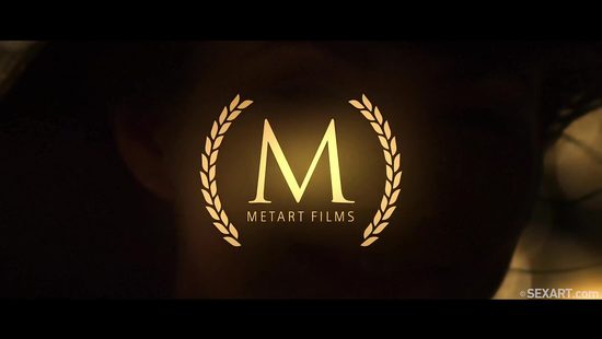 Sensual blonde rides lover in bed