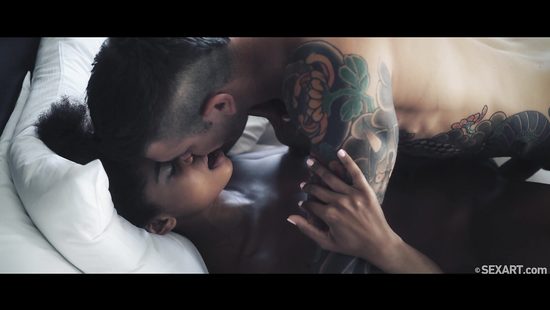 Massive inches for this sensual ebony