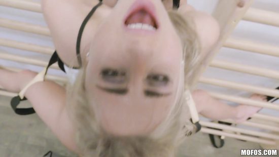 Cute blonde provides POV when being fucked for cash