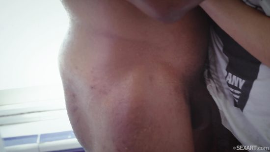 Stunning morning sex with a black lover