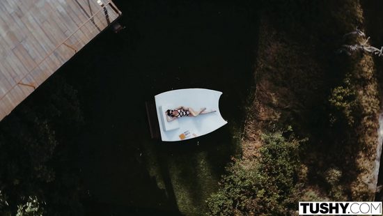 Aroused teen combined massage with sex