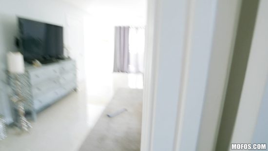 Smashing POV with a thin babe on fire