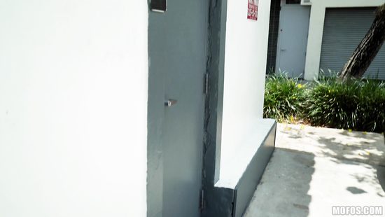 Backyard POV for a picked up slut