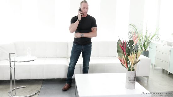 Blonde Latina MILF devours cock at home