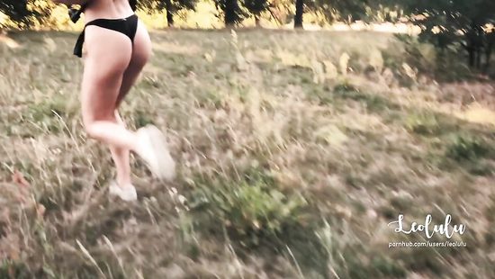 Outdoor POV sex on her holiday