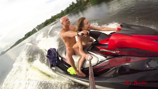 Big inches for both her shaved holes