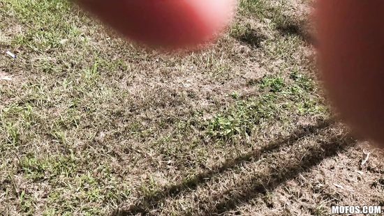 Appealing babe suits her intimate needs with huge inches