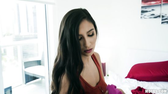 Brunette rides in merciless XXX home play