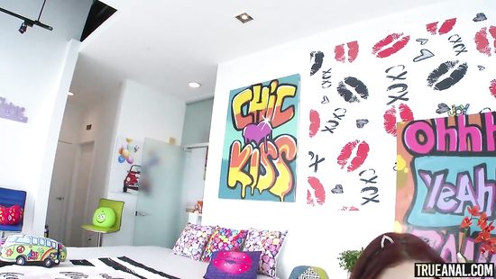 Marvelous anal experience for a hot redhead