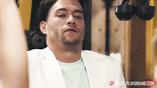 Crazy inches for slim blonde