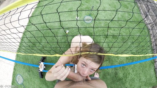 18-year-old teen gets sexual experience on a billiard table