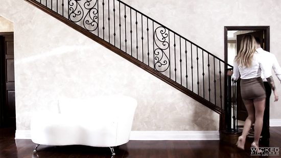 Aroused and hard fucked at home