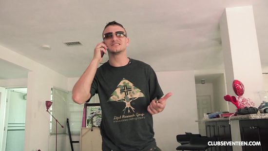 Deep bedroom hard sex for a shy teen