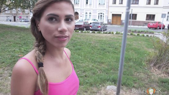 Appealing Latina teen fucked for cash