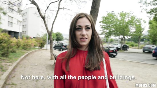 Teen rides random guy's cock for cash