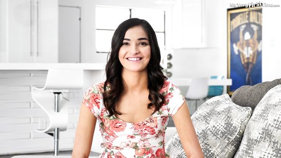 Big cock for teen Latina during casting