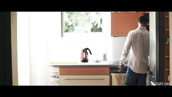 She's enduring cock while standing