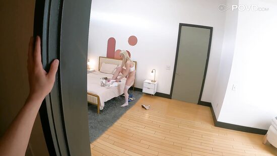 A babysitter will entertain not only the kids, but their daddy as well