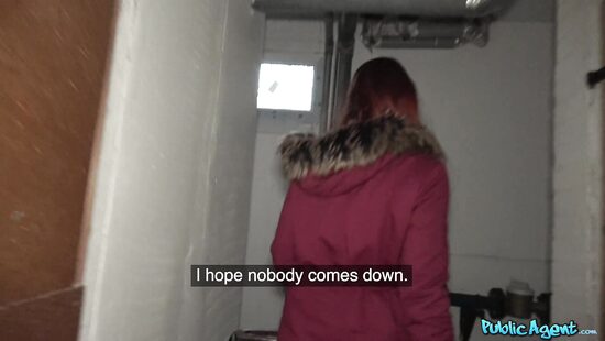 Redheaded curvy babe loves big dicks