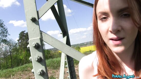 Redheaded babe really wants to make some money